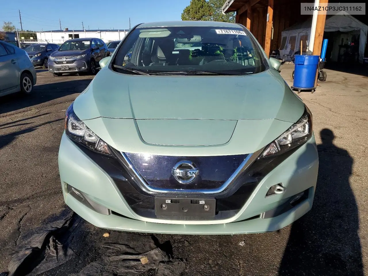 2018 NISSAN LEAF VIN 1N4AZ1CP3JC311162 — фото 5