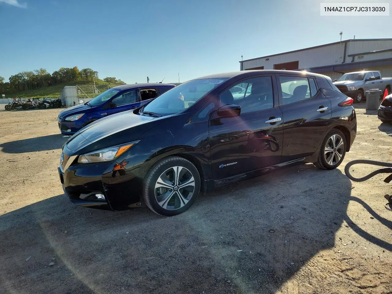 NISSAN LEAF 2018, VIN 1N4AZ1CP7JC313030