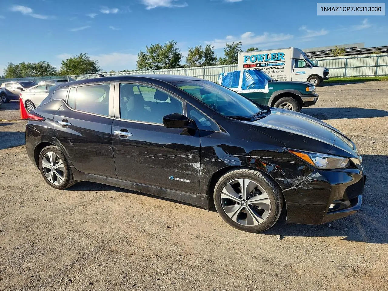 2018 NISSAN LEAF VIN 1N4AZ1CP7JC313030 — фото 4