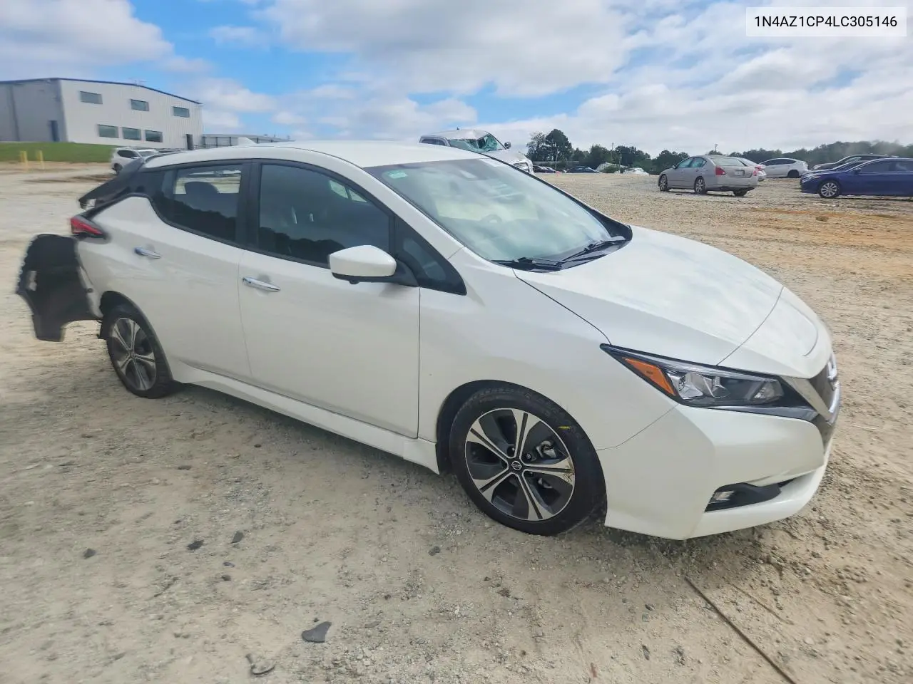 2020 NISSAN LEAF VIN 1N4AZ1CP4LC305146 — фото 4