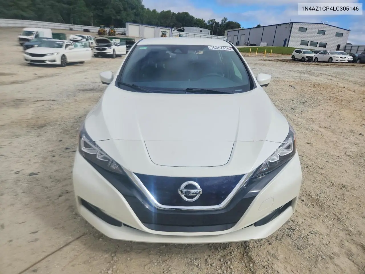 2020 NISSAN LEAF VIN 1N4AZ1CP4LC305146 — фото 5