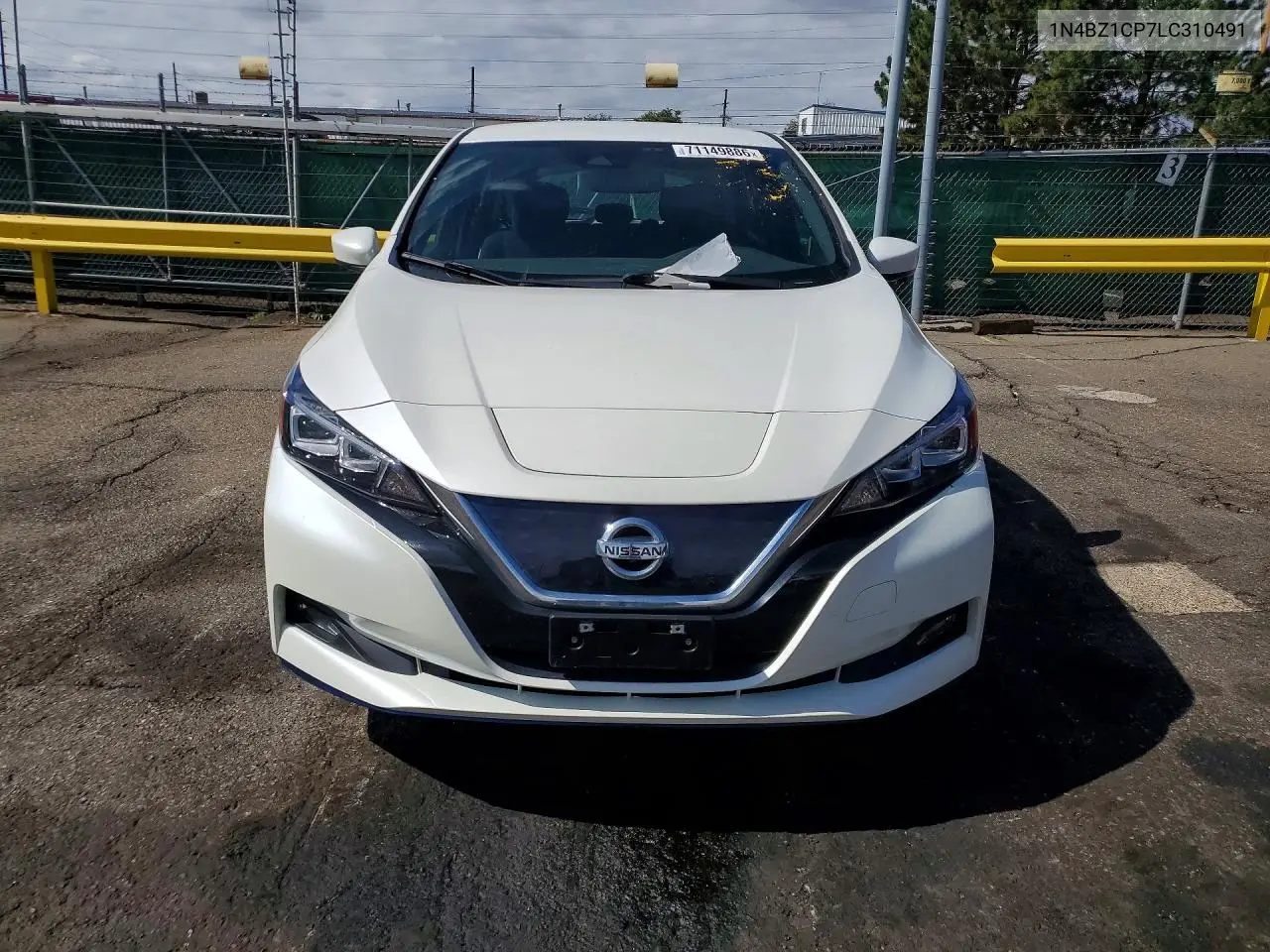 2020 NISSAN LEAF VIN 1N4BZ1CP7LC310491 — фото 5