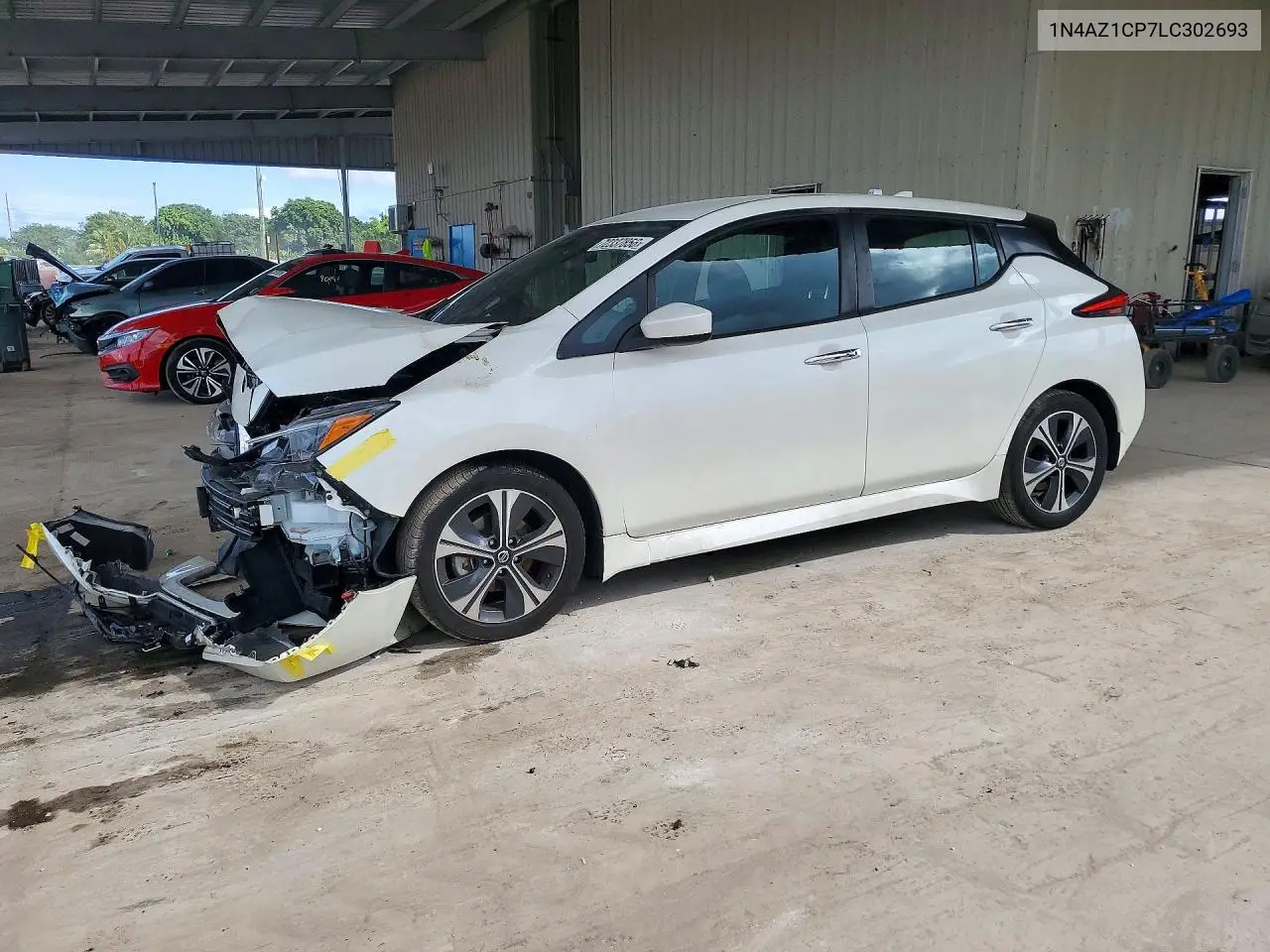 NISSAN LEAF 2020, VIN 1N4AZ1CP7LC302693