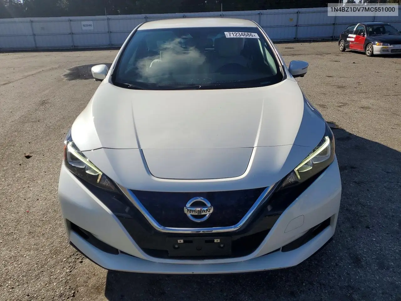 2021 NISSAN LEAF VIN 1N4BZ1DV7MC551000 — фото 5