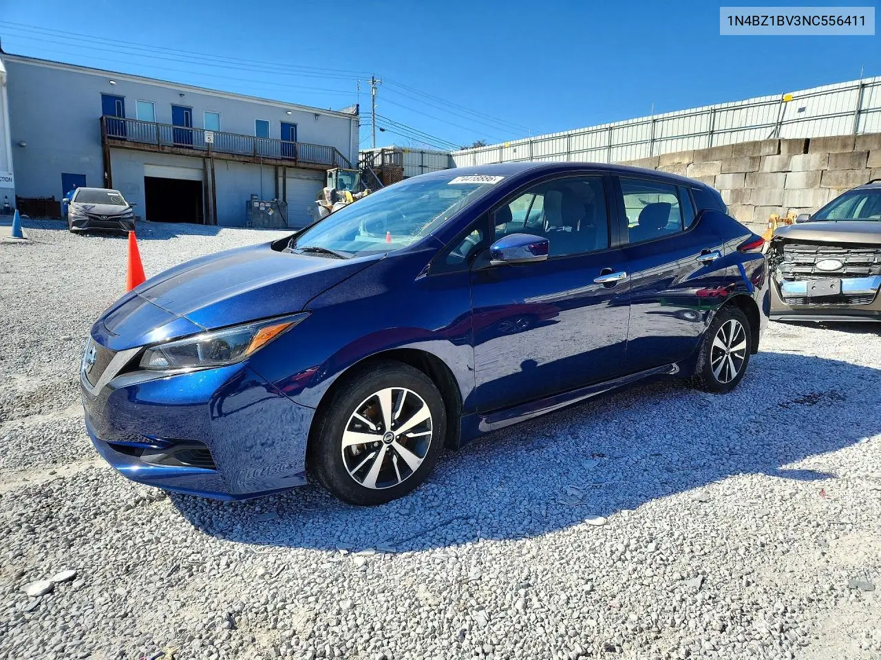 NISSAN LEAF 2022, VIN 1N4BZ1BV3NC556411