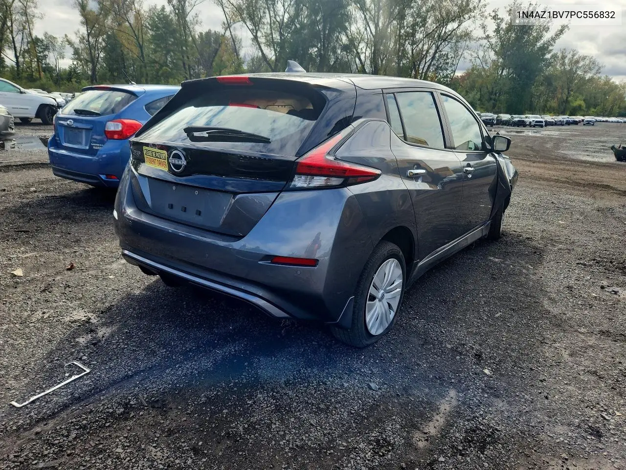 2023 NISSAN LEAF VIN 1N4AZ1BV7PC556832 — фото 3