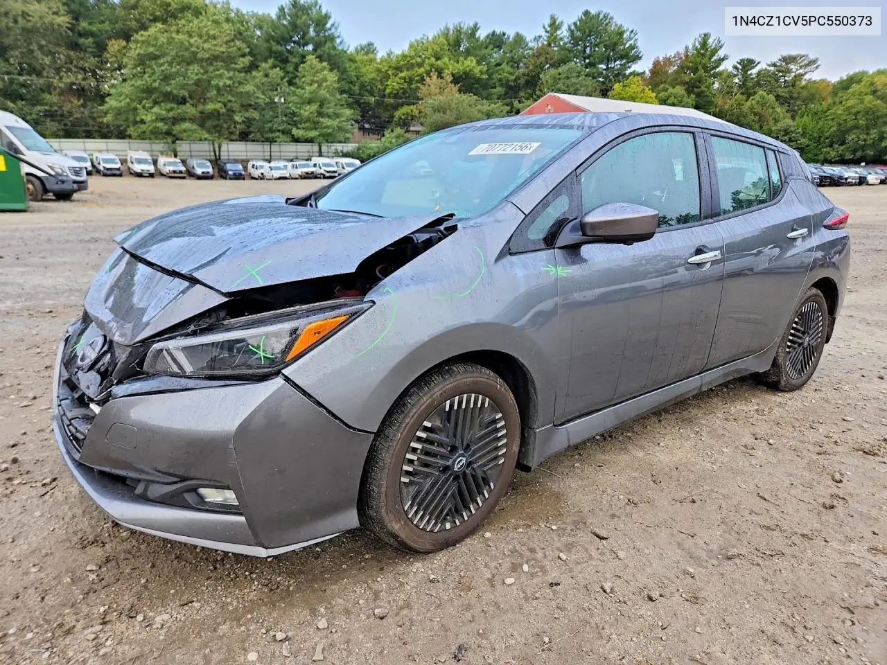 NISSAN LEAF 2023, VIN 1N4CZ1CV5PC550373