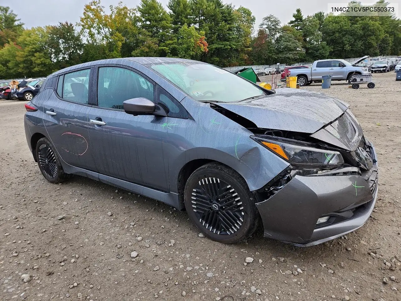 2023 NISSAN LEAF VIN 1N4CZ1CV5PC550373 — фото 4