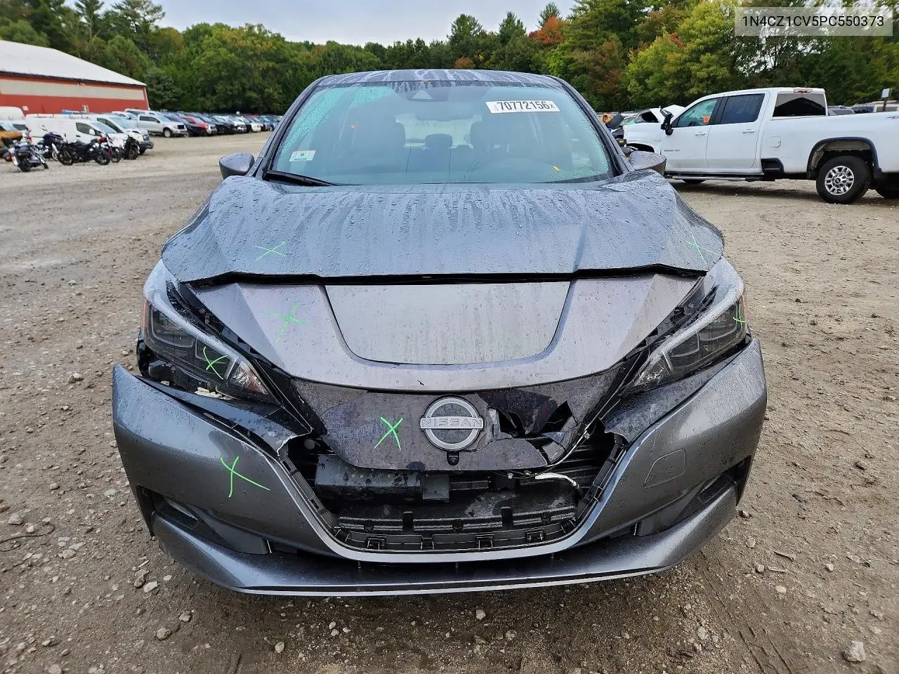 2023 NISSAN LEAF VIN 1N4CZ1CV5PC550373 — фото 5