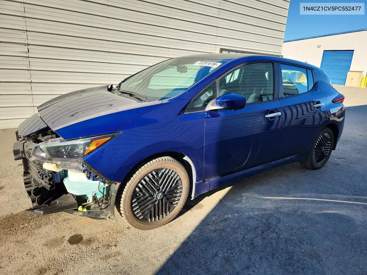NISSAN LEAF 2023, VIN 1N4CZ1CV5PC552477