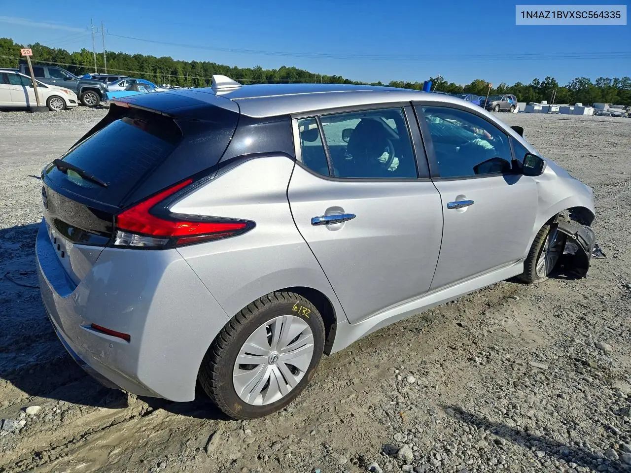 2025 NISSAN LEAF VIN 1N4AZ1BVXSC564335 — фото 3