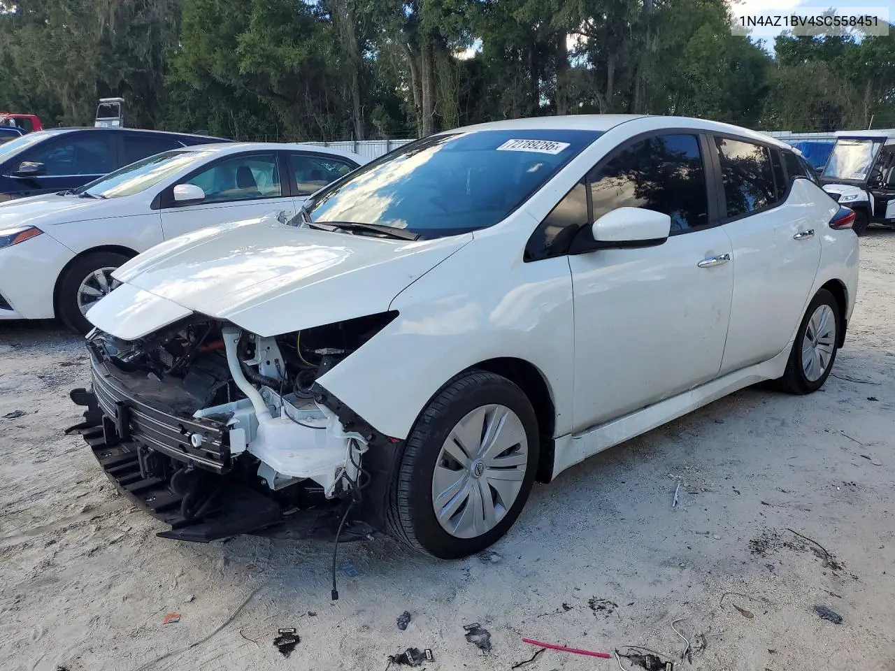 NISSAN LEAF 2025, VIN 1N4AZ1BV4SC558451