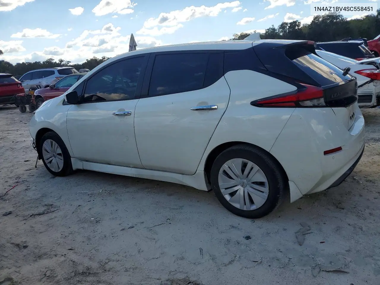 2025 NISSAN LEAF VIN 1N4AZ1BV4SC558451 — фото 2