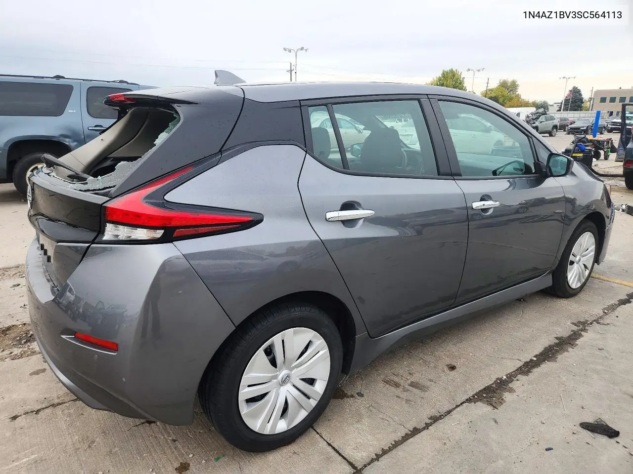 2025 NISSAN LEAF VIN 1N4AZ1BV3SC564113 — фото 3