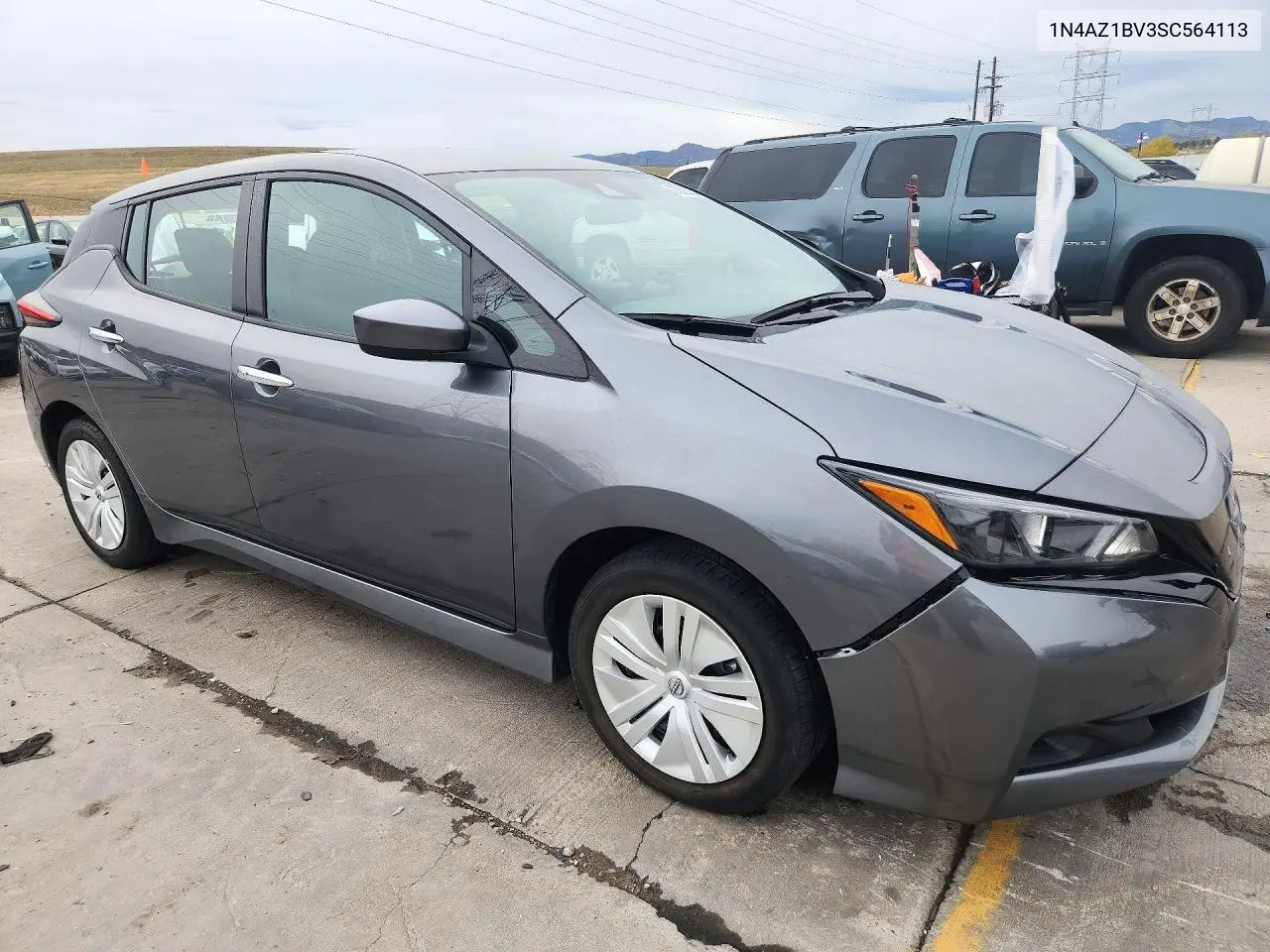 2025 NISSAN LEAF VIN 1N4AZ1BV3SC564113 — фото 4