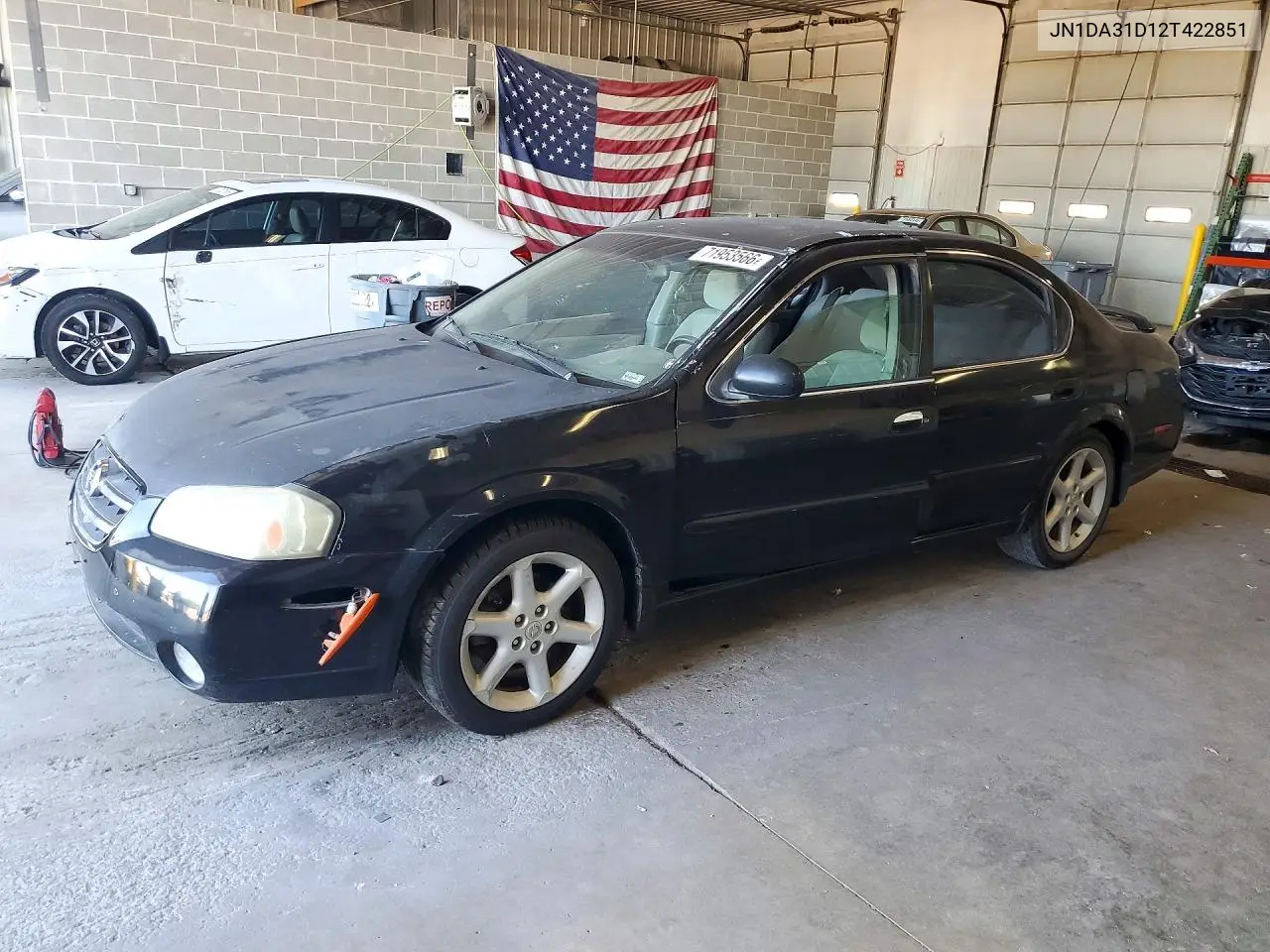 NISSAN MAXIMA 2002, VIN JN1DA31D12T422851
