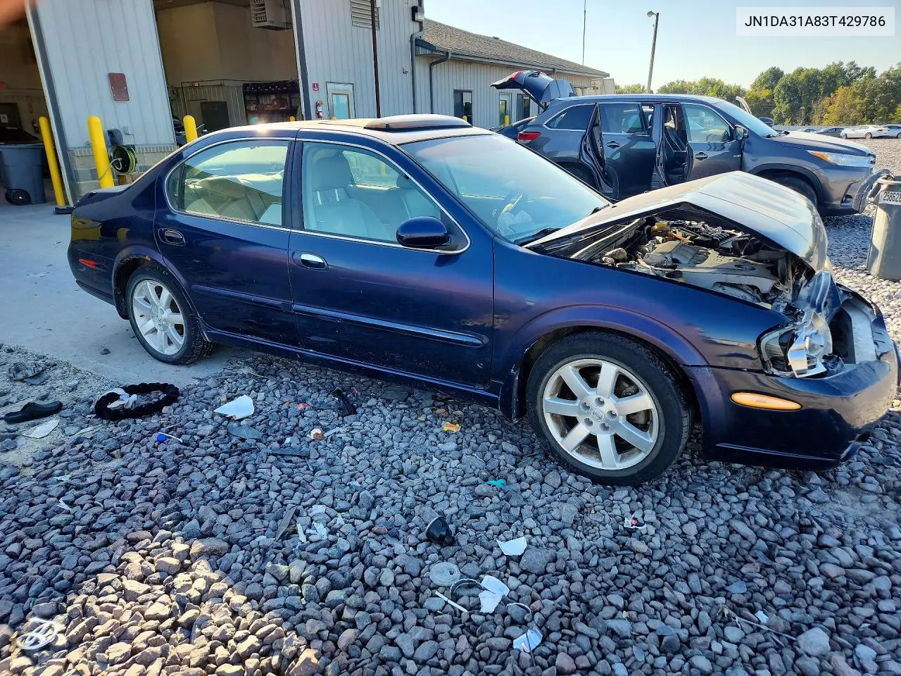 2003 NISSAN MAXIMA VIN JN1DA31A83T429786 — фото 4