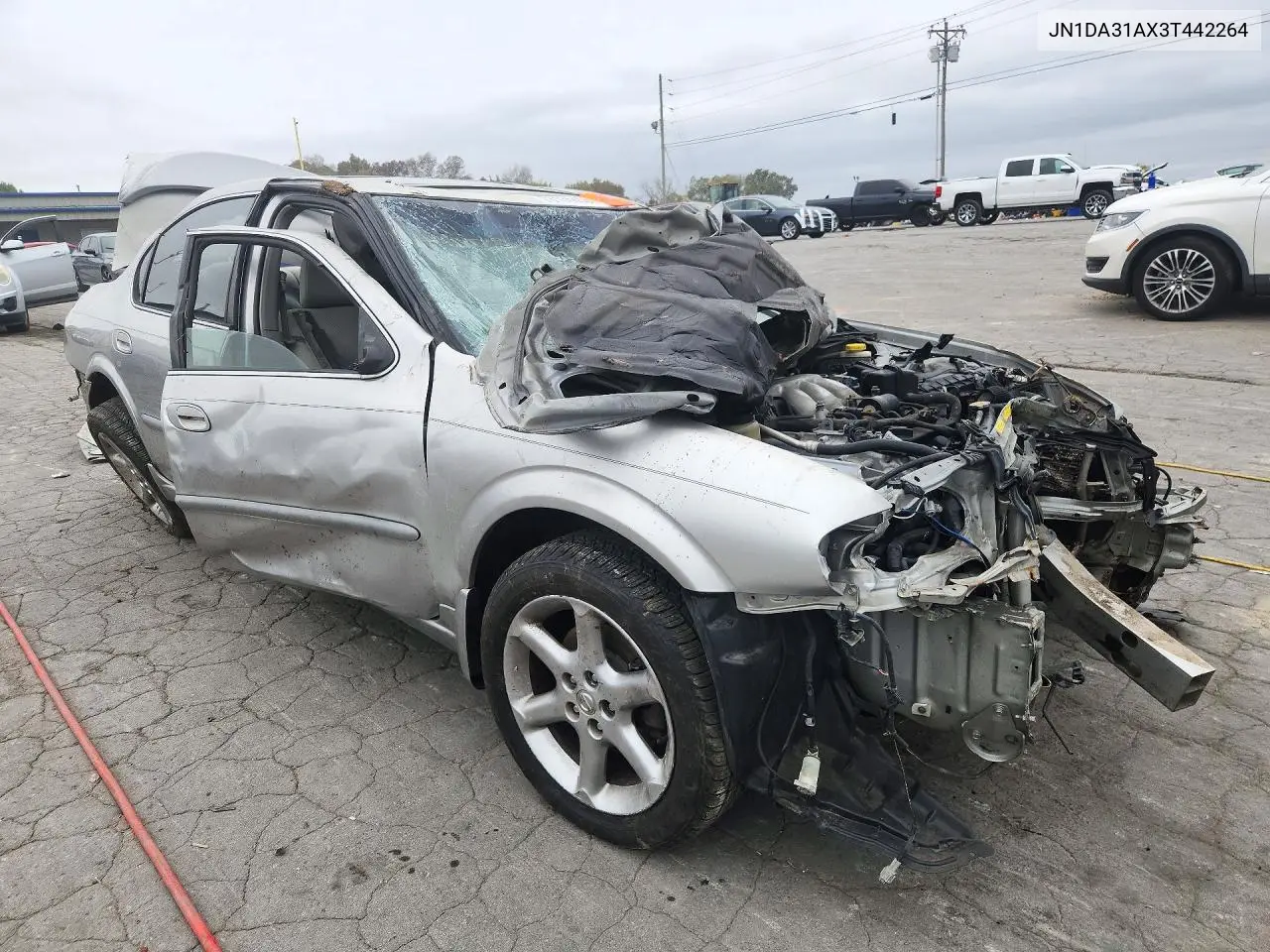2003 NISSAN MAXIMA VIN JN1DA31AX3T442264 — фото 4