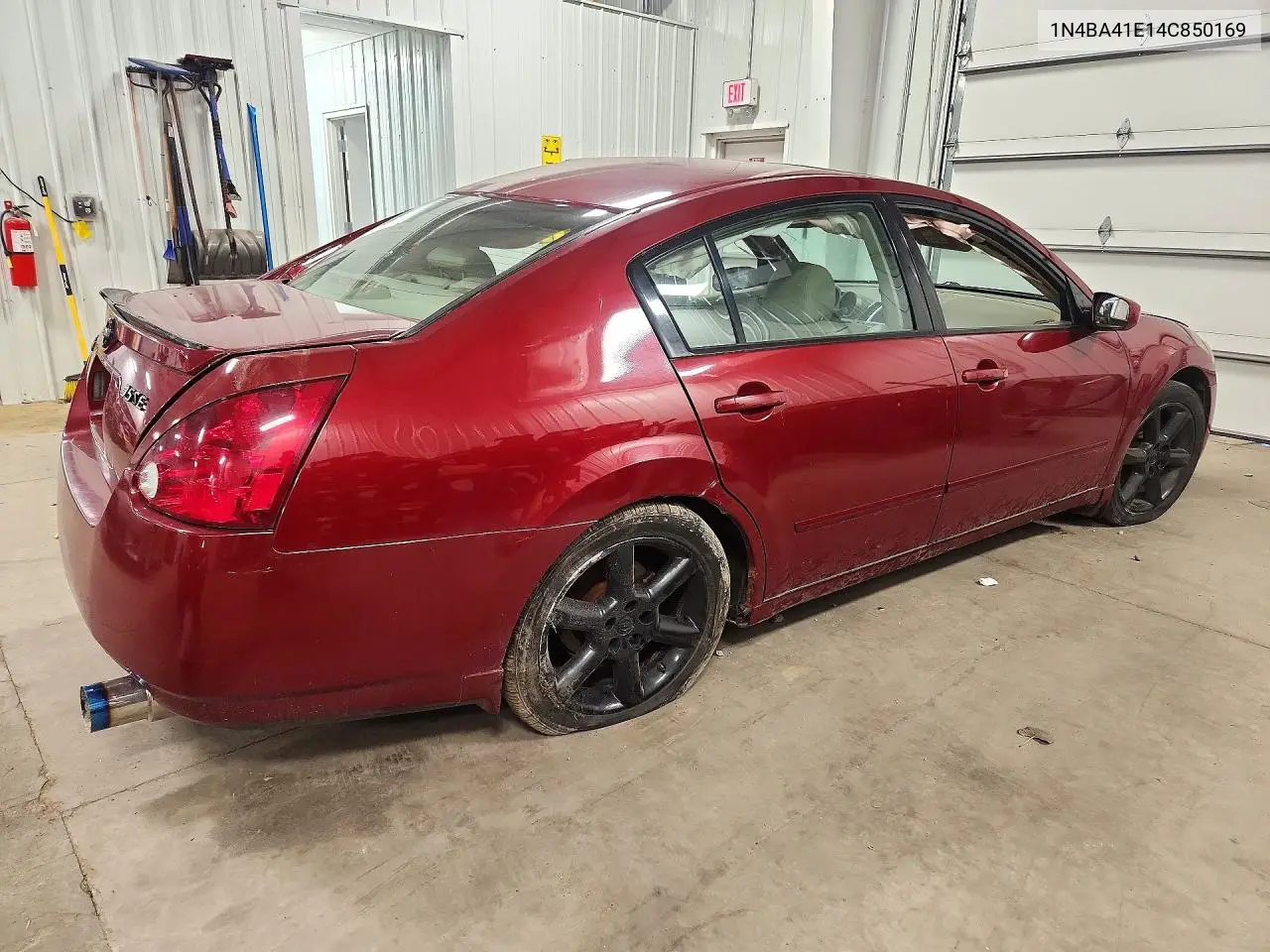 2004 NISSAN MAXIMA VIN 1N4BA41E14C850169 — фото 3