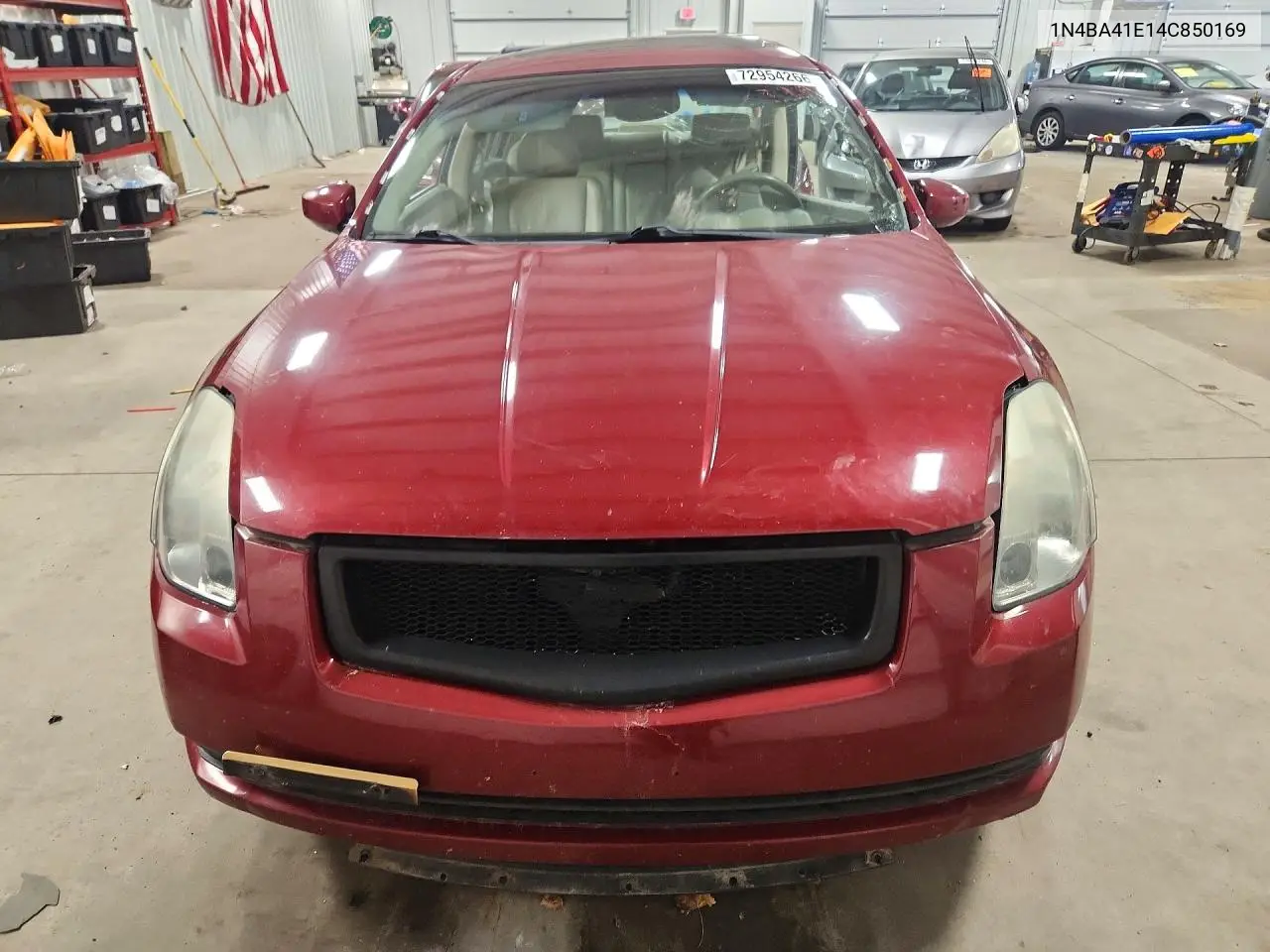 2004 NISSAN MAXIMA VIN 1N4BA41E14C850169 — фото 5