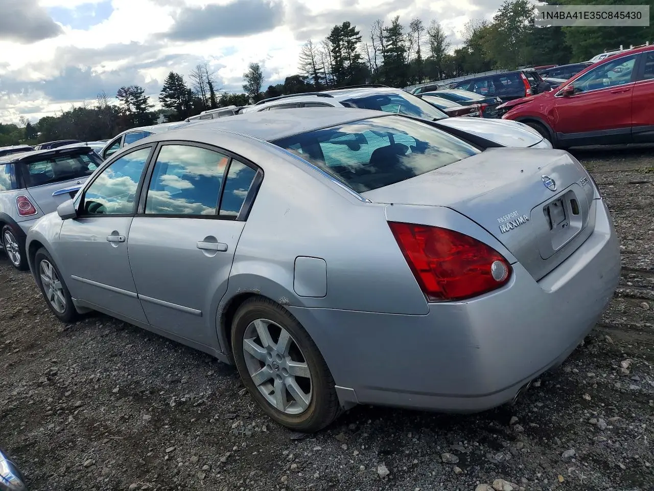 2005 NISSAN MAXIMA VIN 1N4BA41E35C845430 — фото 2