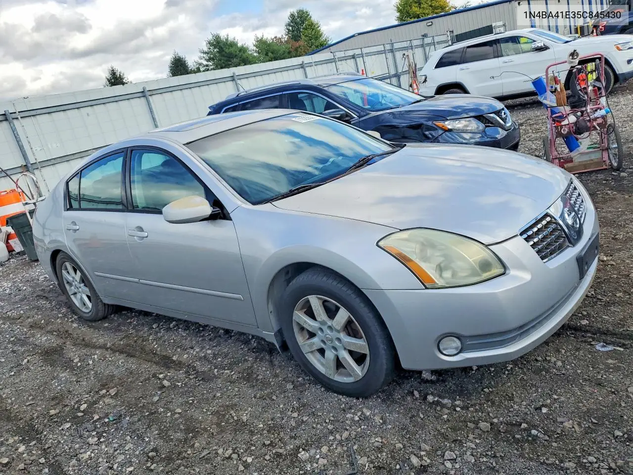 2005 NISSAN MAXIMA VIN 1N4BA41E35C845430 — фото 4