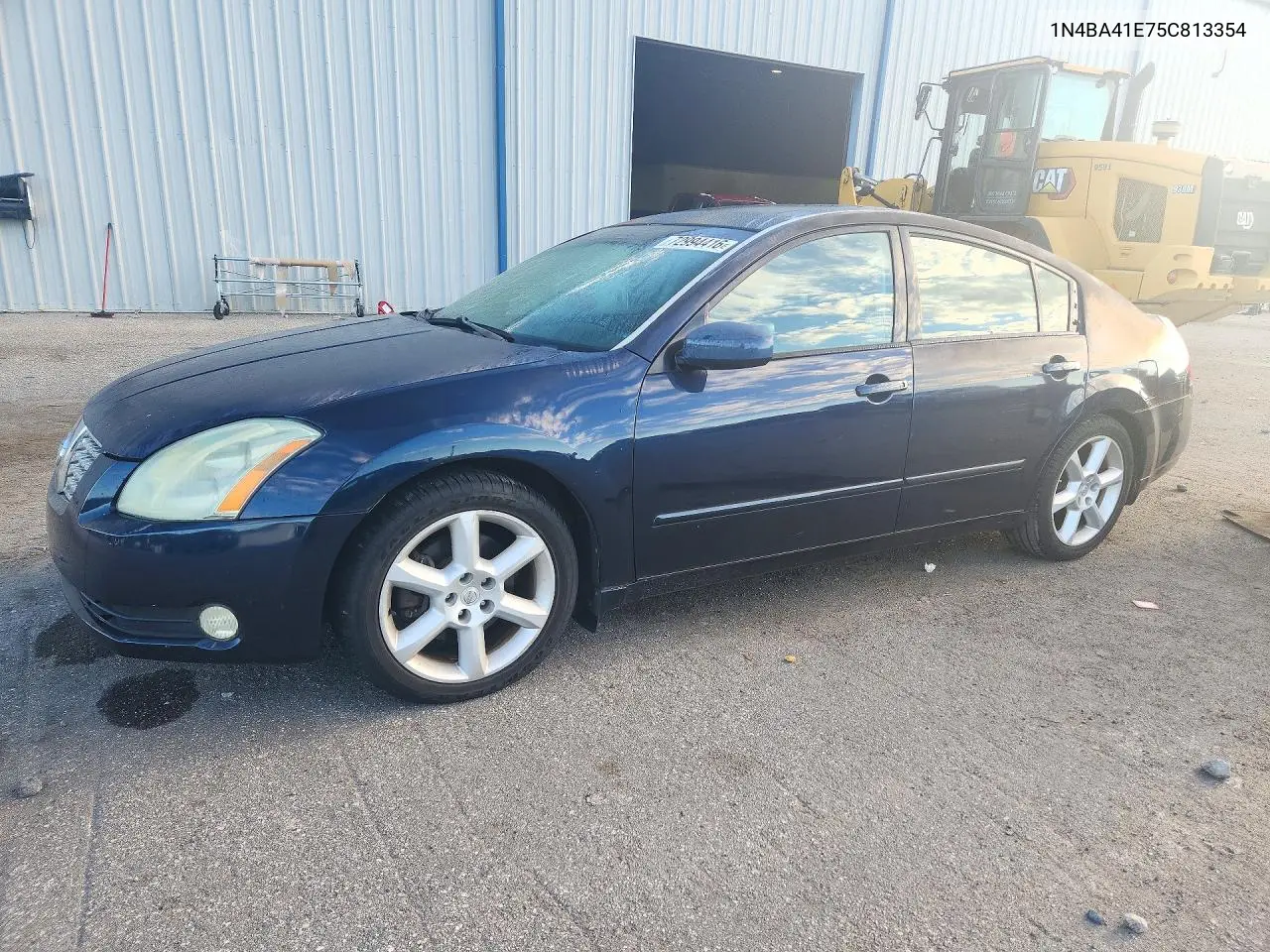 NISSAN MAXIMA 2005, VIN 1N4BA41E75C813354