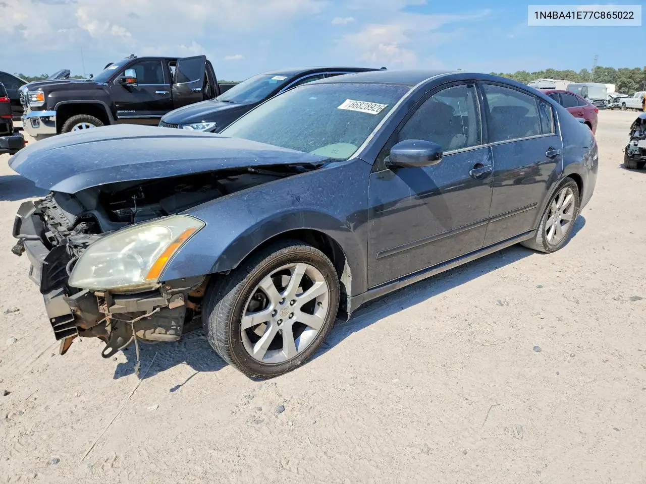 NISSAN MAXIMA 2007, VIN 1N4BA41E77C865022