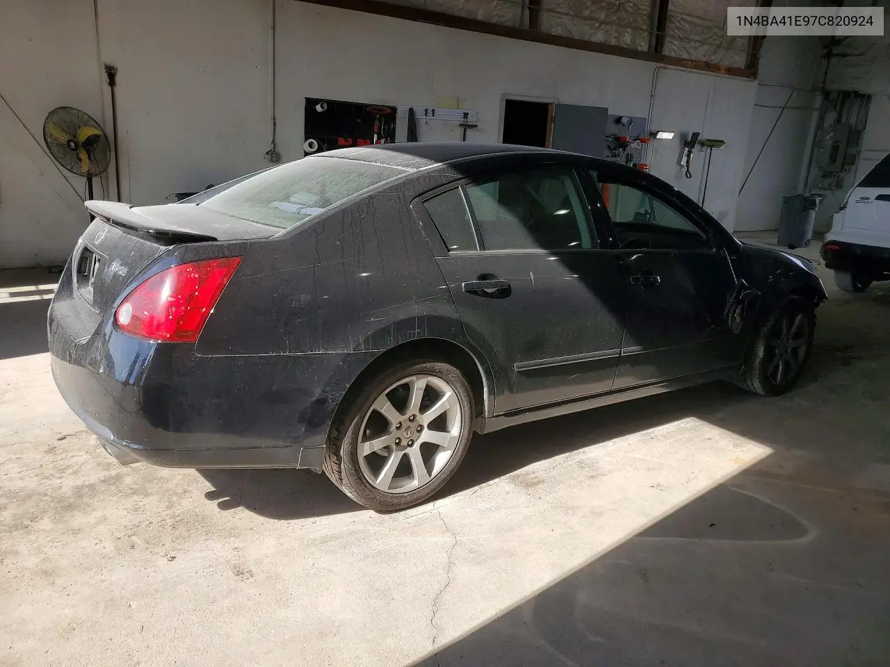 2007 NISSAN MAXIMA VIN 1N4BA41E97C820924 — фото 3