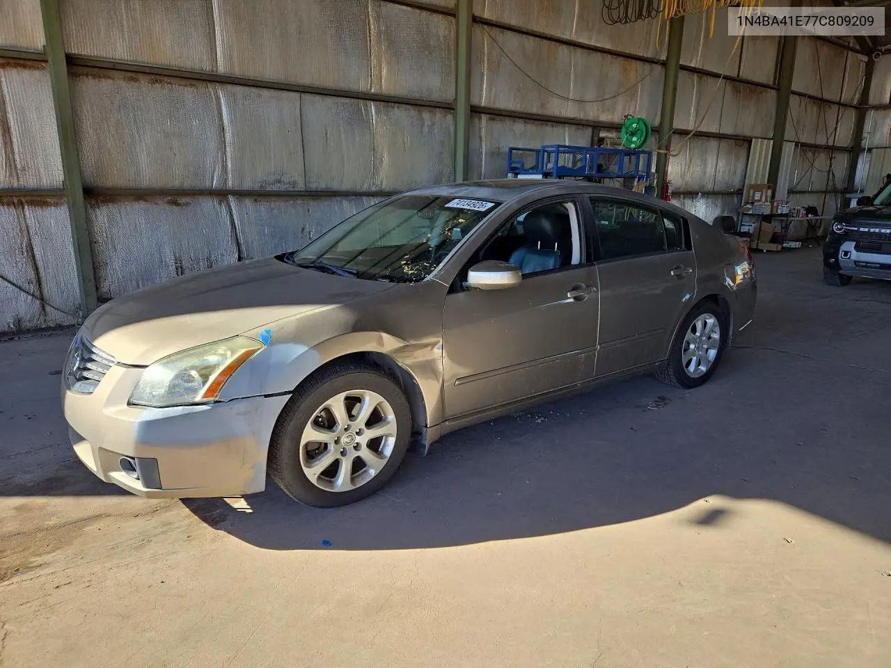 NISSAN MAXIMA 2007, VIN 1N4BA41E77C809209
