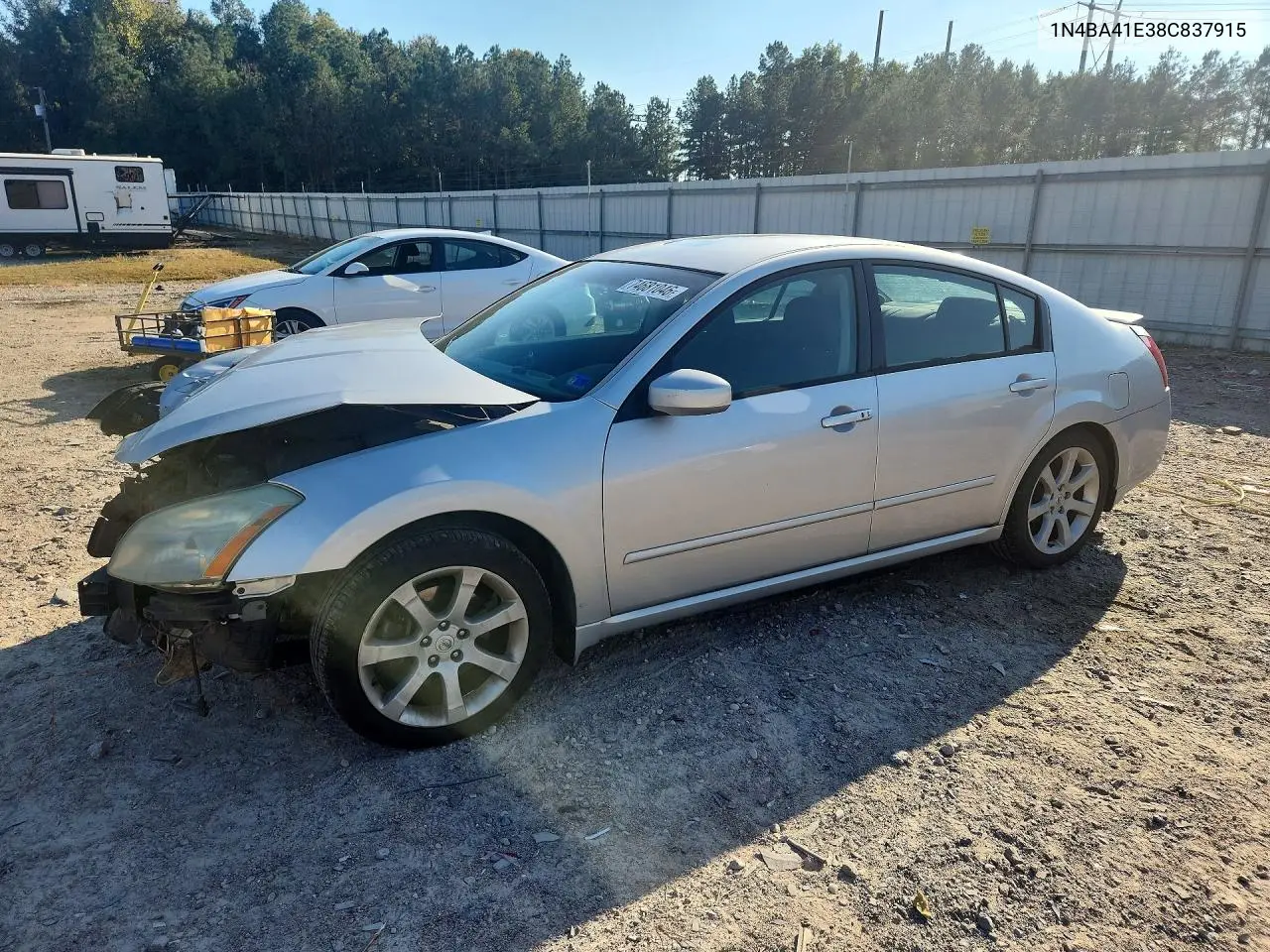 NISSAN MAXIMA 2008, VIN 1N4BA41E38C837915