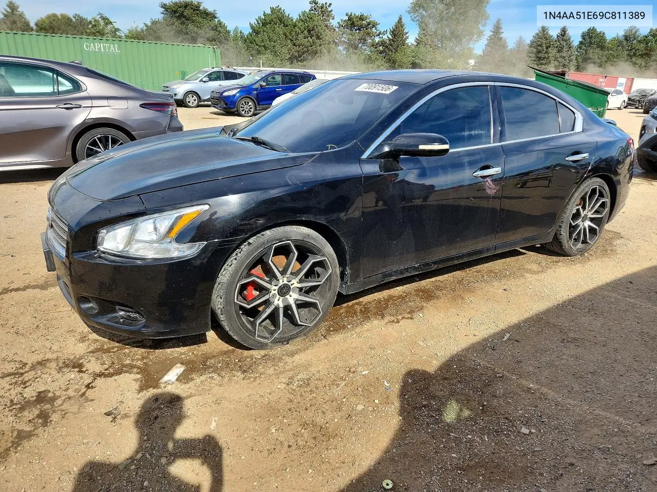 NISSAN MAXIMA 2009, VIN 1N4AA51E69C811389