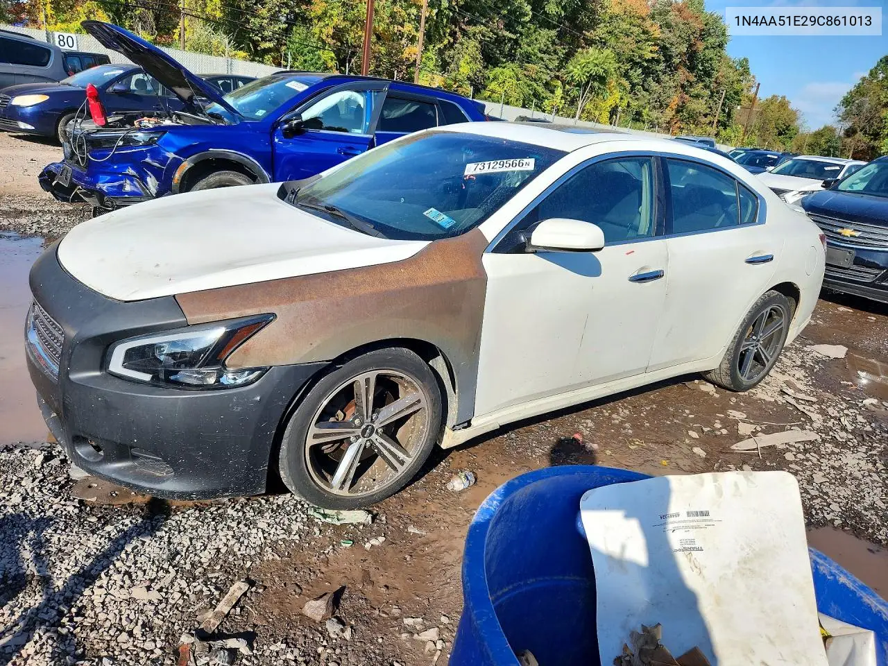 NISSAN MAXIMA 2009, VIN 1N4AA51E29C861013