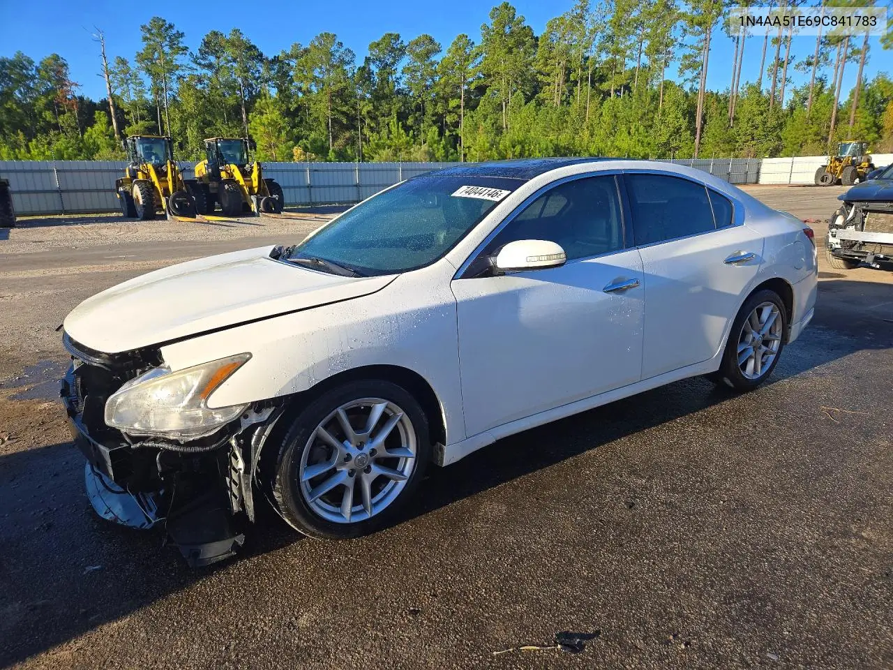 NISSAN MAXIMA 2009, VIN 1N4AA51E69C841783