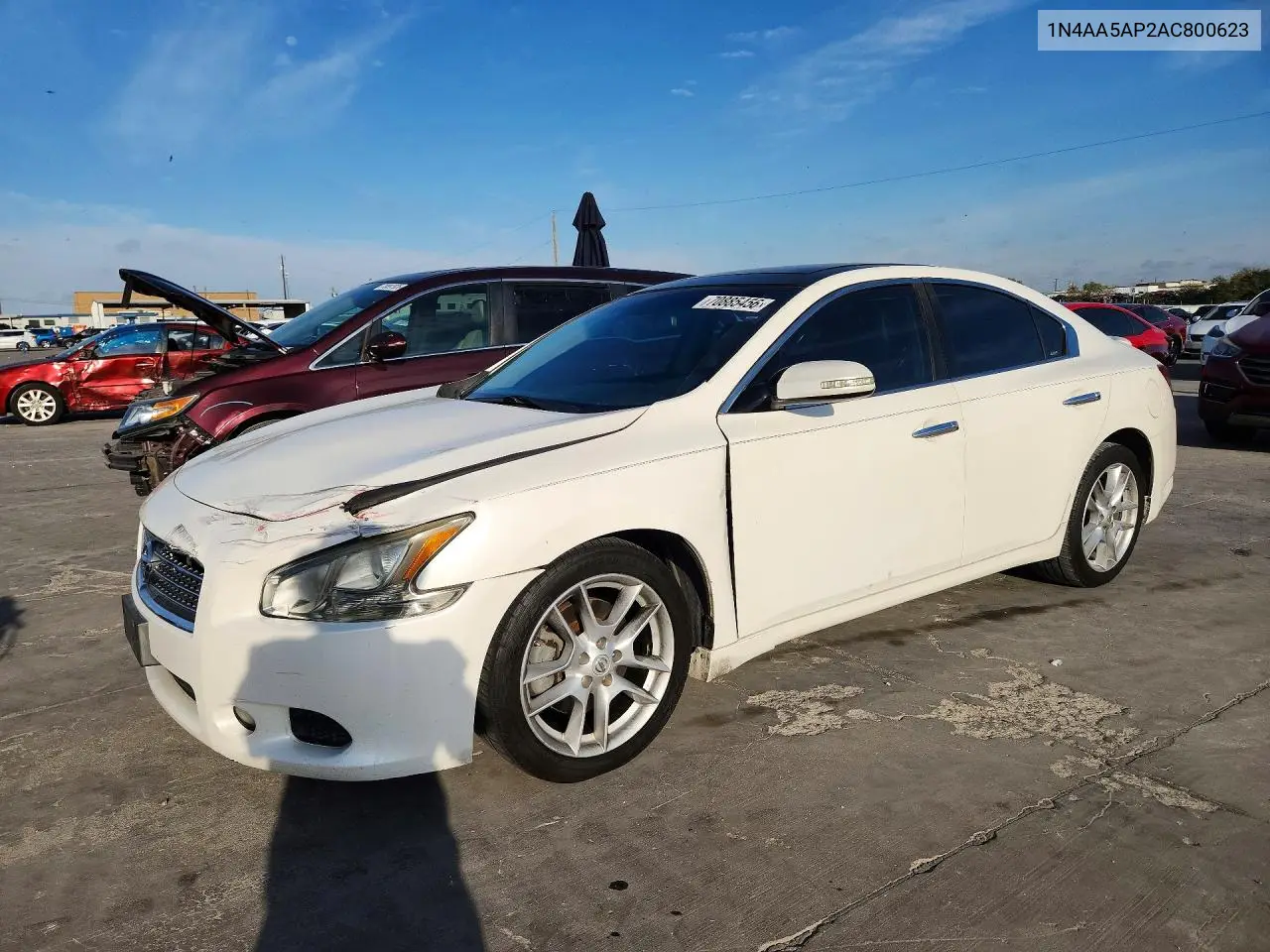 NISSAN MAXIMA 2010, VIN 1N4AA5AP2AC800623