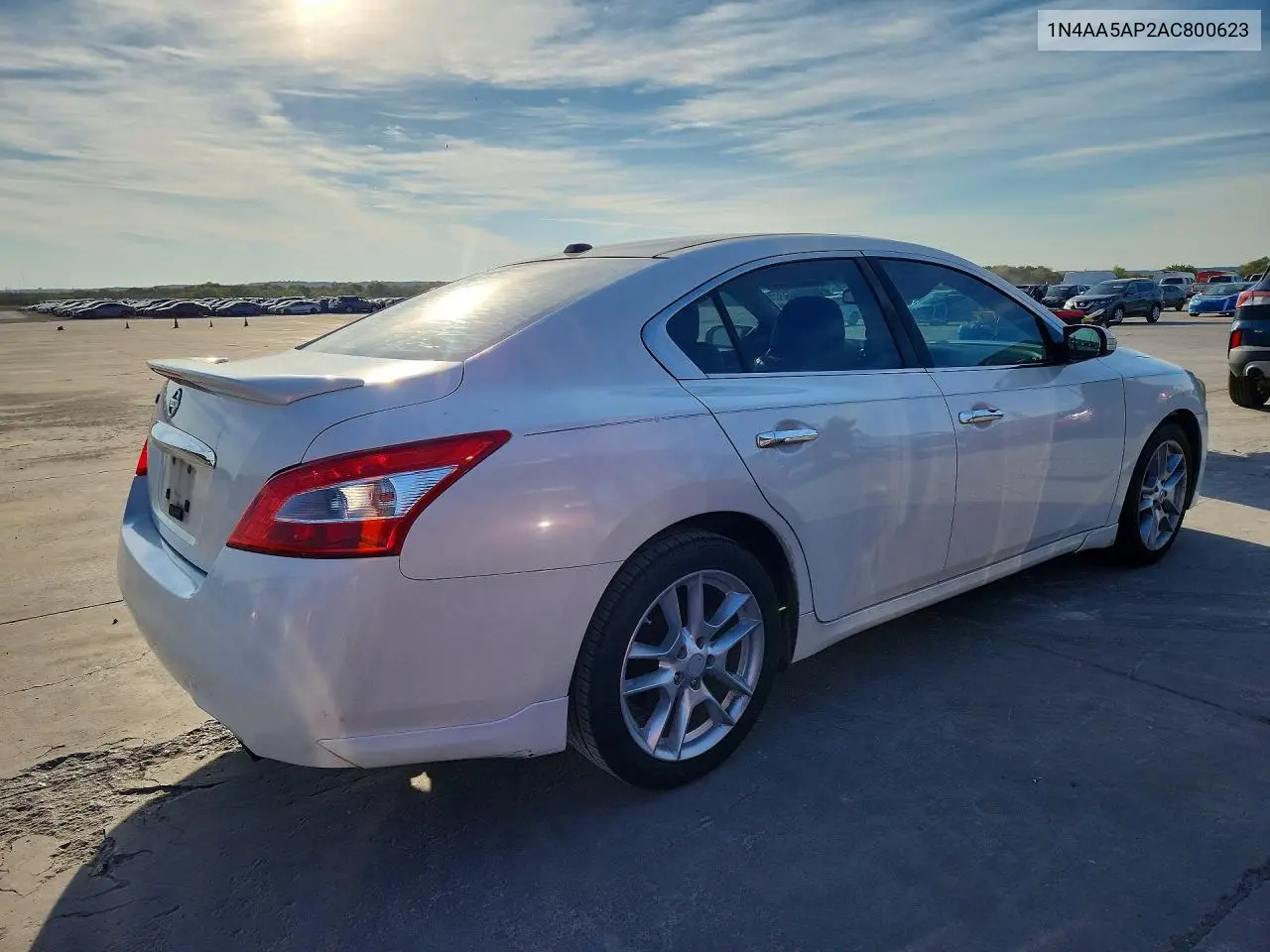 2010 NISSAN MAXIMA VIN 1N4AA5AP2AC800623 — фото 3