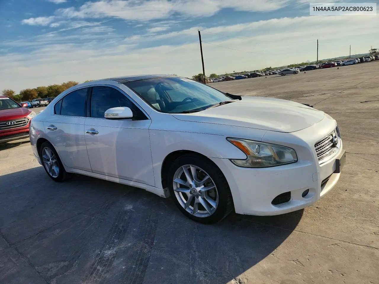 2010 NISSAN MAXIMA VIN 1N4AA5AP2AC800623 — фото 4