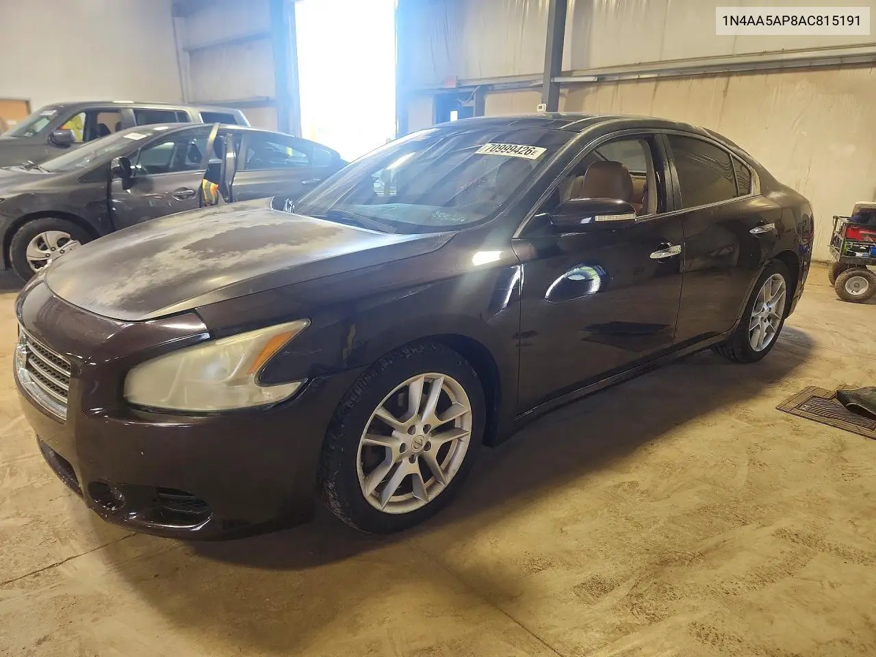 NISSAN MAXIMA 2010, VIN 1N4AA5AP8AC815191