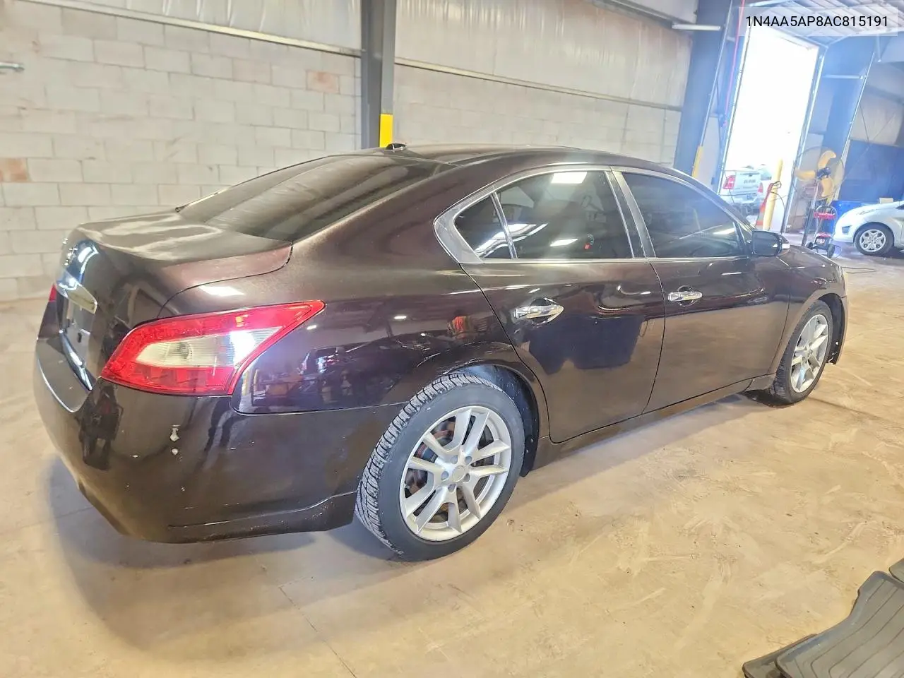 2010 NISSAN MAXIMA VIN 1N4AA5AP8AC815191 — фото 3