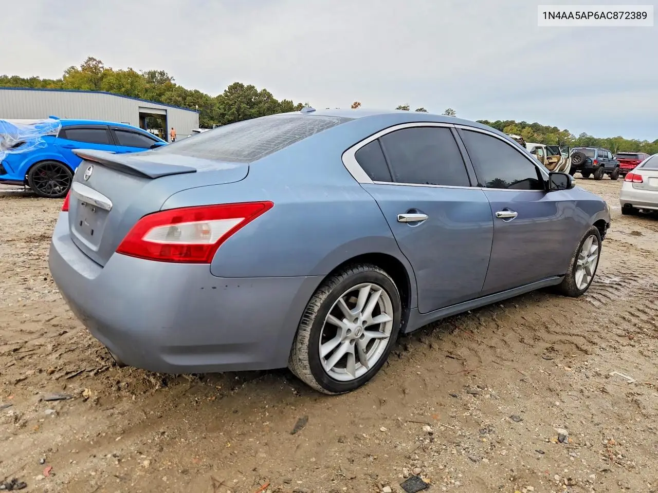 2010 NISSAN MAXIMA VIN 1N4AA5AP6AC872389 — фото 3