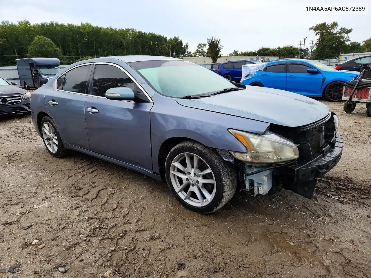 2010 NISSAN MAXIMA VIN 1N4AA5AP6AC872389 — фото 4