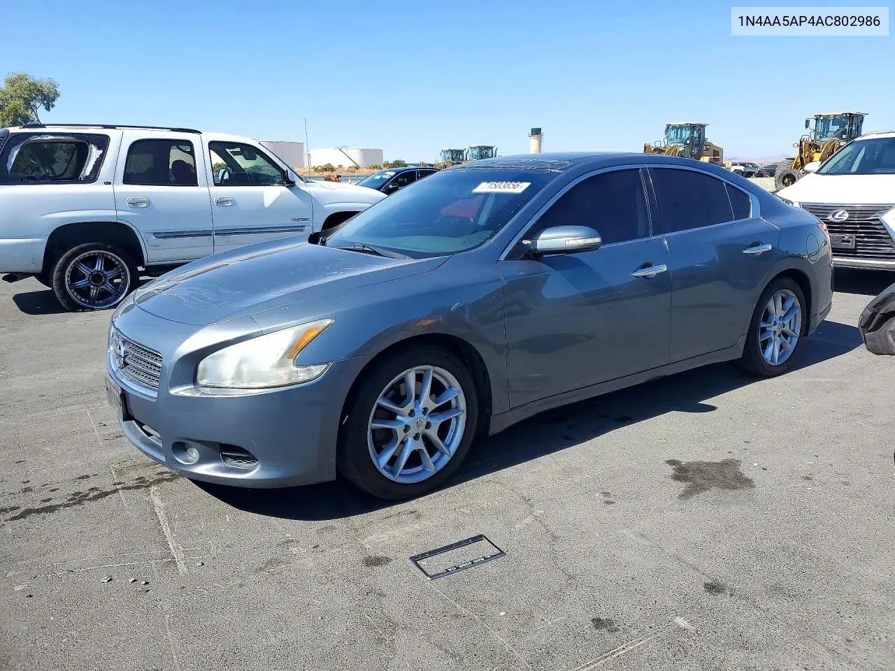 NISSAN MAXIMA 2010, VIN 1N4AA5AP4AC802986
