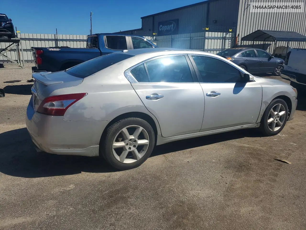 2010 NISSAN MAXIMA VIN 1N4AA5AP4AC814085 — фото 3