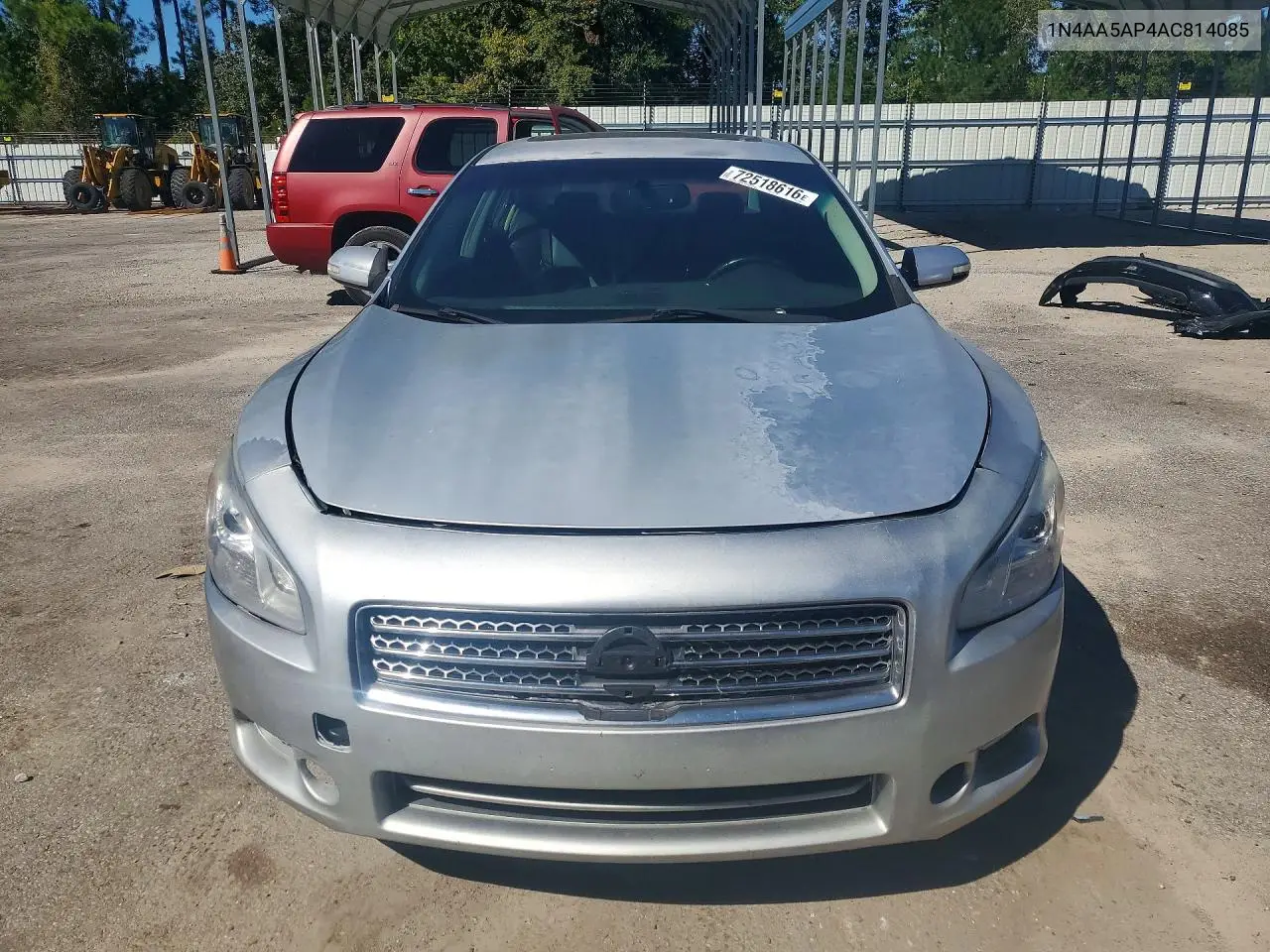 2010 NISSAN MAXIMA VIN 1N4AA5AP4AC814085 — фото 5