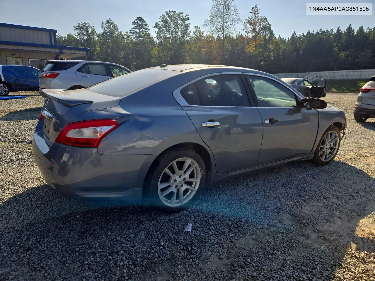 2010 NISSAN MAXIMA VIN 1N4AA5AP0AC851506 — фото 3