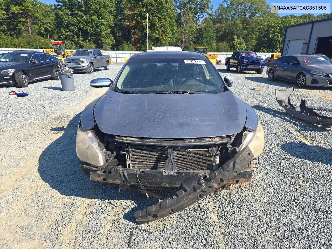 2010 NISSAN MAXIMA VIN 1N4AA5AP0AC851506 — фото 5
