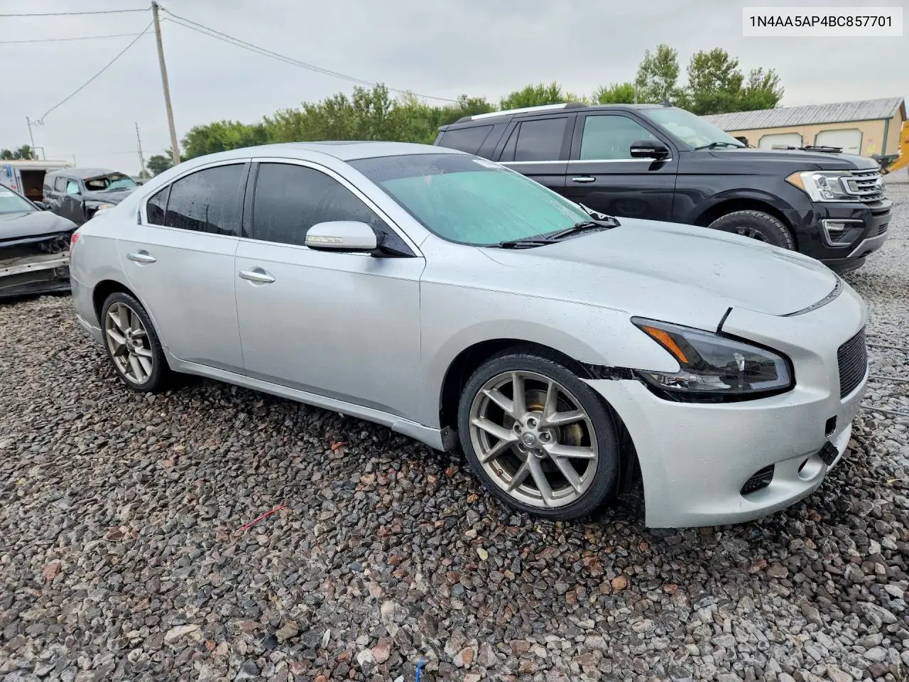2011 NISSAN MAXIMA VIN 1N4AA5AP4BC857701 — фото 4