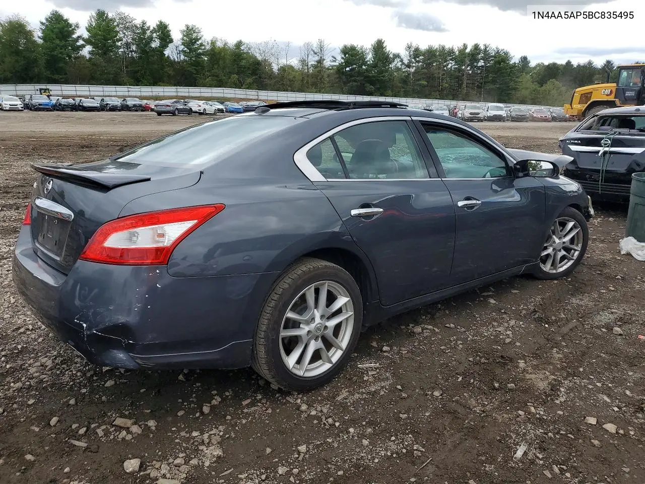 2011 NISSAN MAXIMA VIN 1N4AA5AP5BC835495 — фото 3