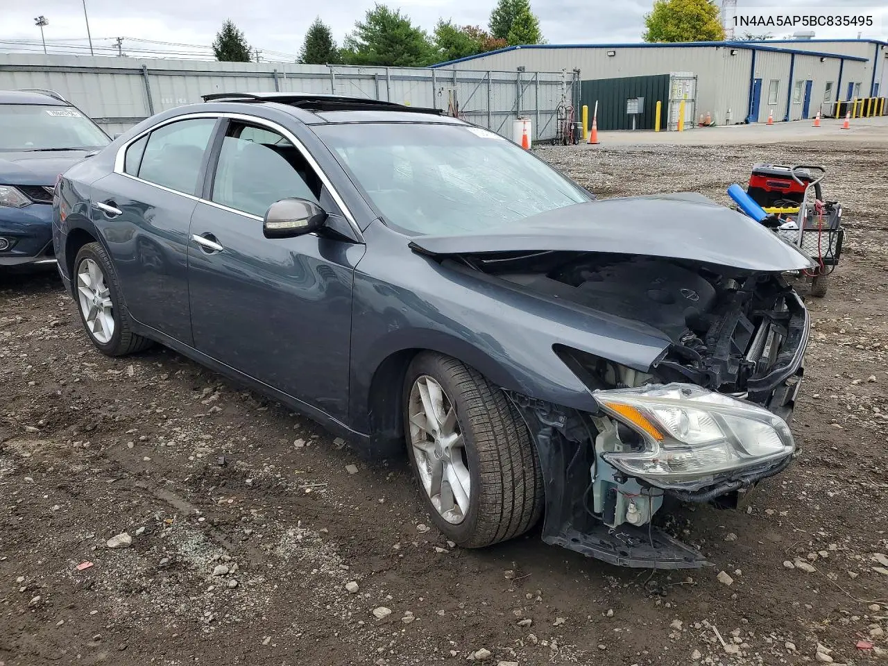 2011 NISSAN MAXIMA VIN 1N4AA5AP5BC835495 — фото 4