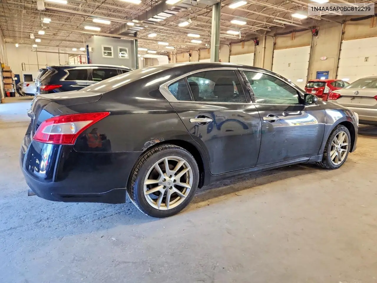 2011 NISSAN MAXIMA VIN 1N4AA5AP0BC812299 — фото 3